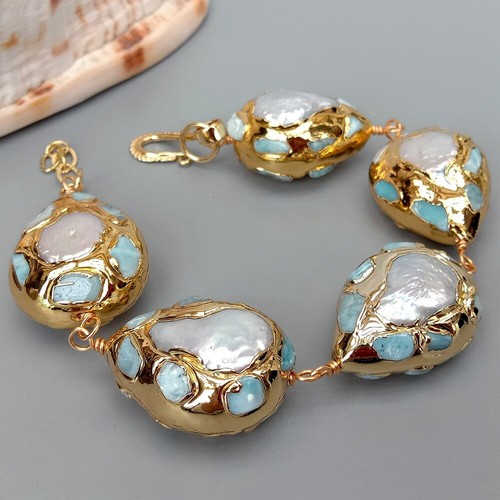 Freshwater white pearl - 9",