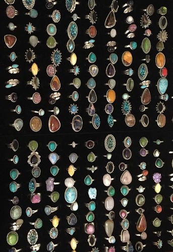 Blue larimar mix gemstone - larimar,