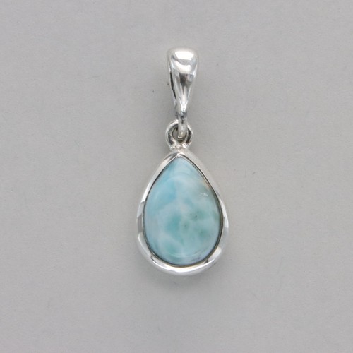 Caribbean blue larimar drop - caribbean,