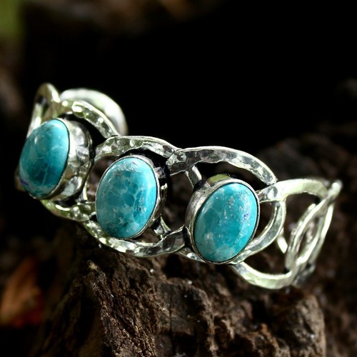 Blue larimar gemstone 925 - gemstone,